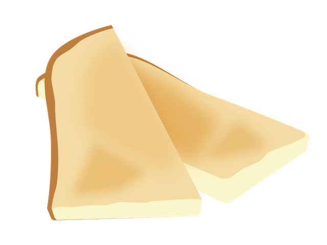 町の喫茶店メニューにありそうなパン系の軽食イラスト_モーニングトースト